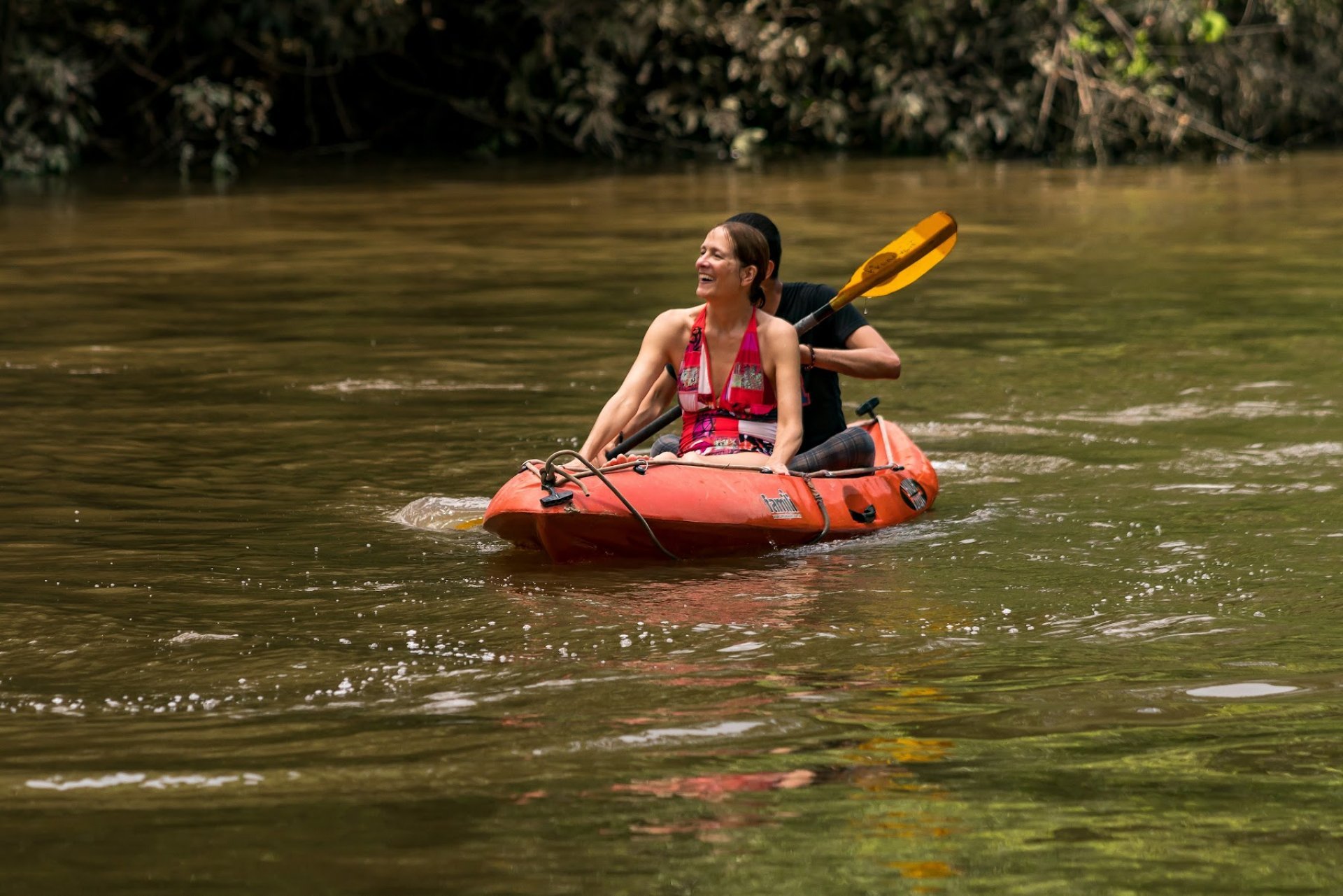 Kayak in Cuyabeno